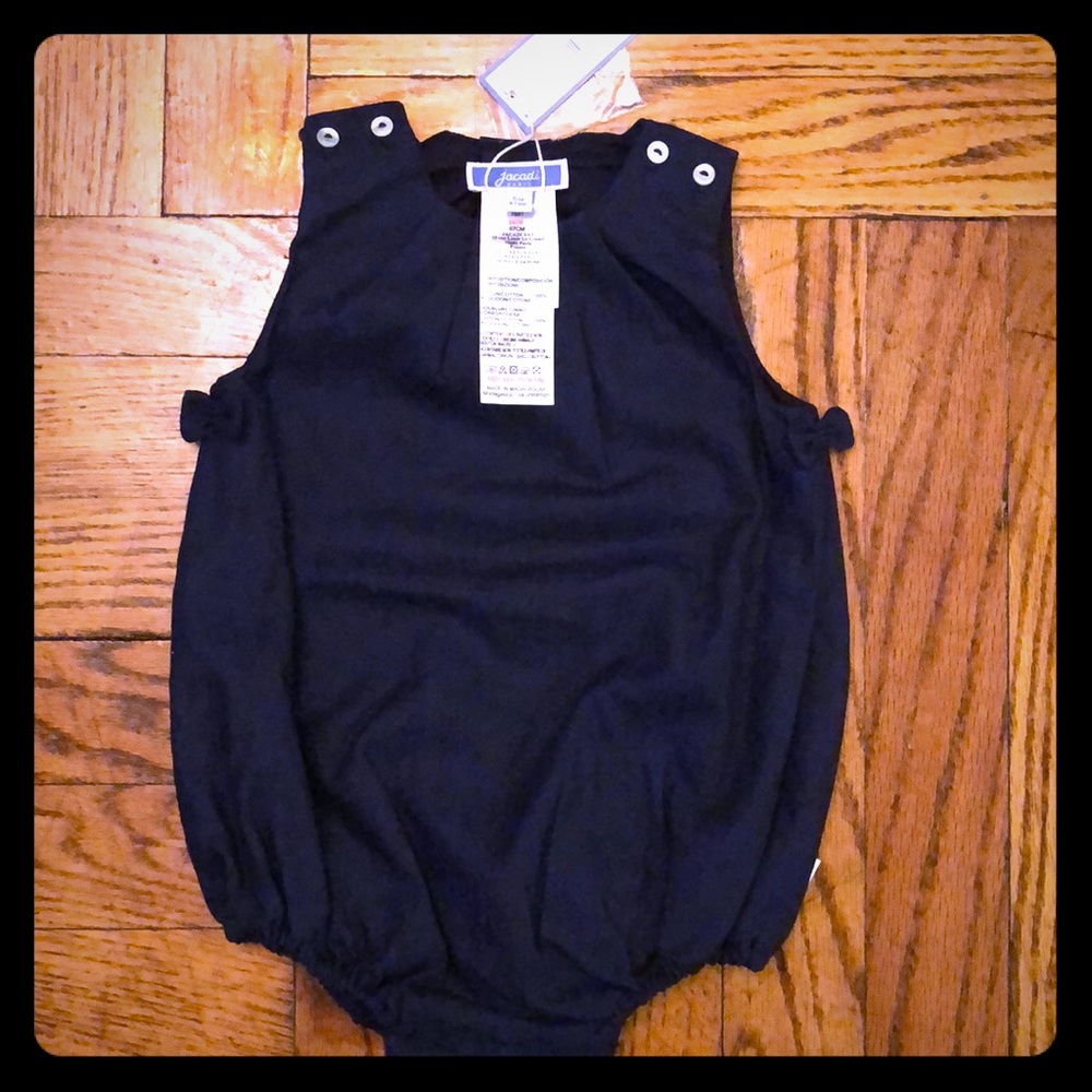 Jacadi Paris - Baby Girl Denim Romper